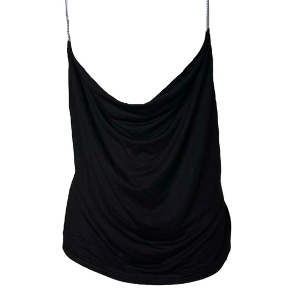 Superdown | NEW Katryna Chain Open Back Stretchy Cami in Black Size XL - Picture 4 of 11